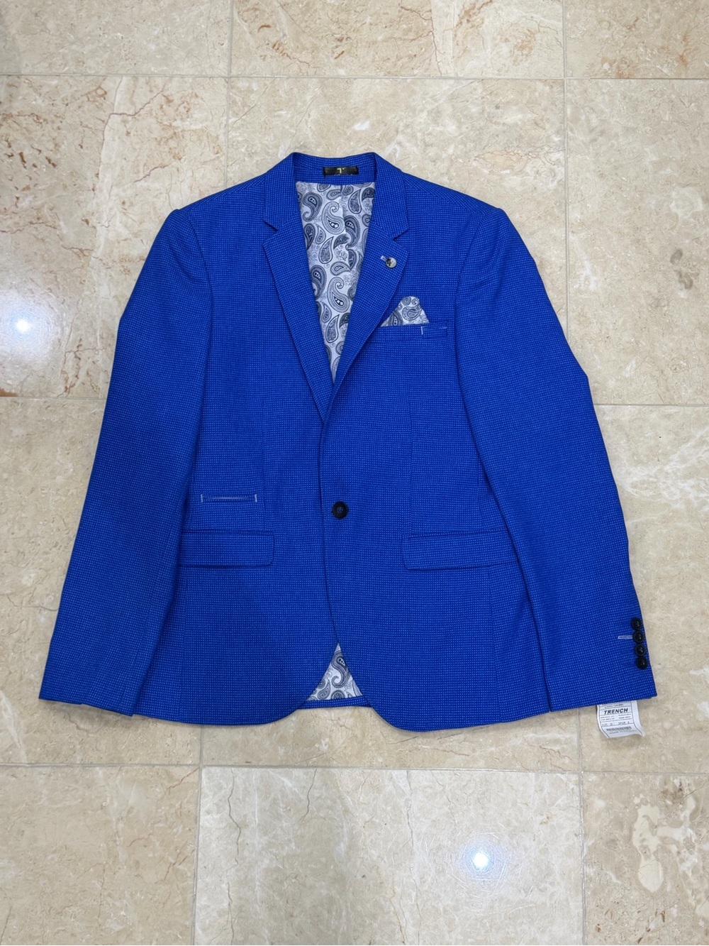 Men's Royal Blue Blazer